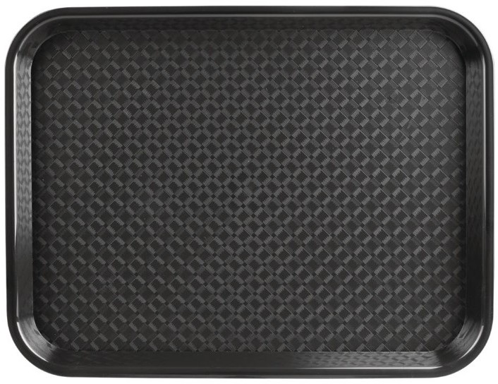  Kristallon Plateau self-service noir 450 x 350mm 