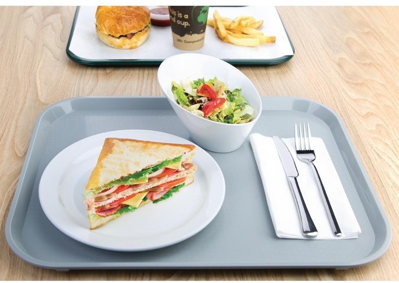  Kristallon Plateau self-service gris 350 x 450mm 