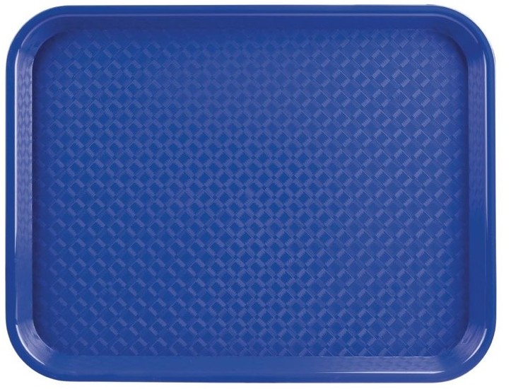  Kristallon Plateau self-service bleu 450 x 350mm 