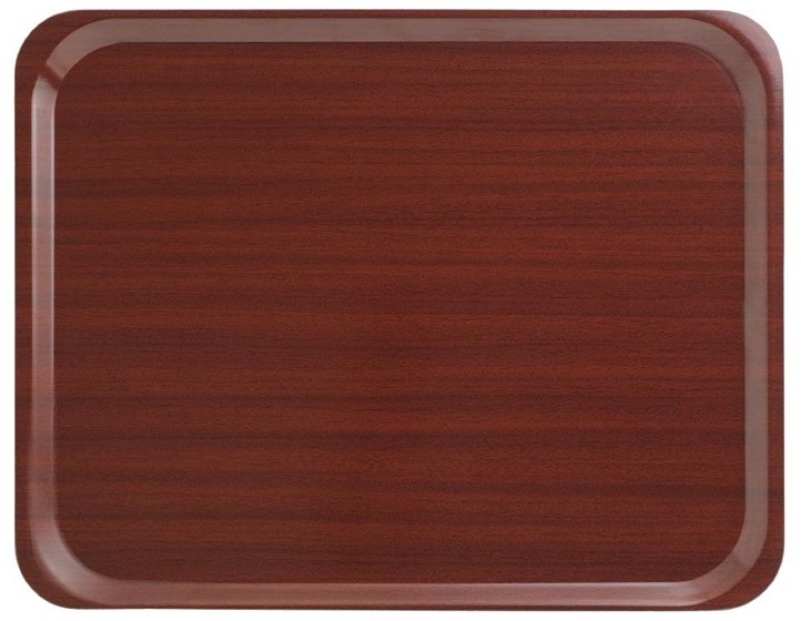  Cambro Plateau stratifi&eacute; lisse Capri acajou 460mm 