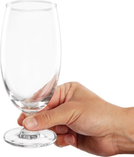  Olympia Verres &agrave; bi&egrave;re &agrave; pied 420ml (lot de 6) 