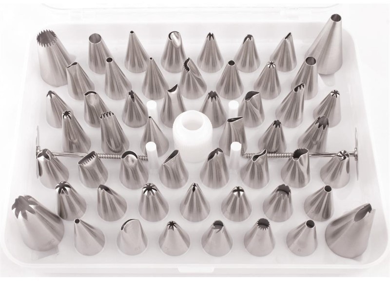  Vogue Bo&icirc;te de 52 douilles p&acirc;tissi&egrave;res assorties Vogue 