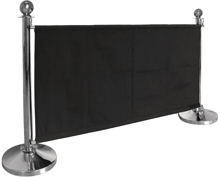  Bolero Barri&egrave;re en toile noire 