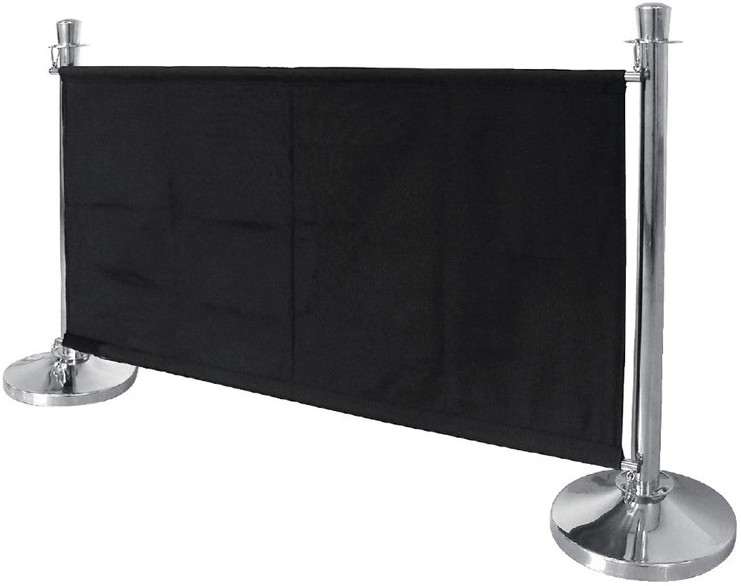  Bolero Barri&egrave;re en toile noire 