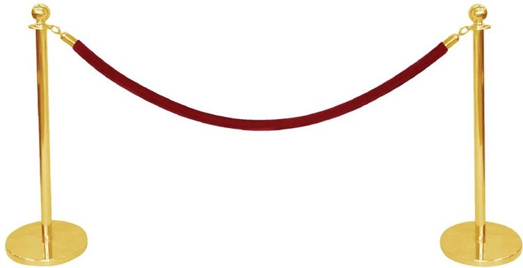  Bolero Cordon d'accueil rouge 