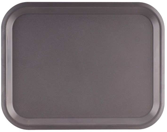  Roltex Plateau Nordic 360x280mm gris fonc&eacute; 