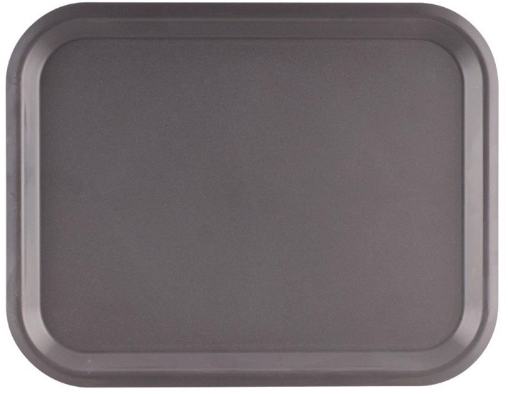  Roltex Plateau Nordic 430x330mm gris fonc&eacute; 