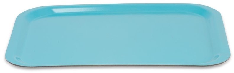  Roltex Plateau de service en polyester Trap&egrave;ze GN 500x325mm bleu 