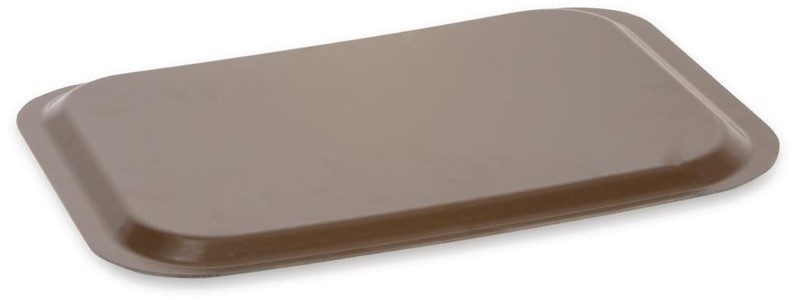  Roltex Plateau de service en polyester Trap&egrave;ze GN 500x325mm bleu 