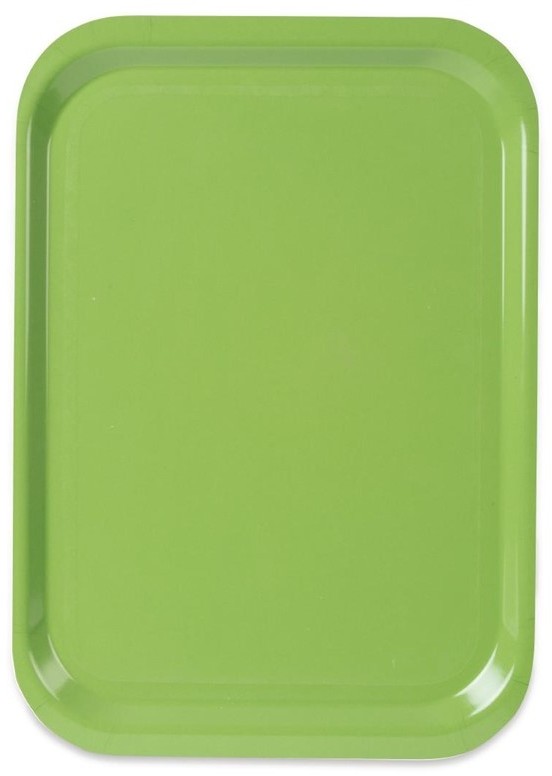  Roltex Plateau de service en m&eacute;lamine Fast Food 375x265mm vert 