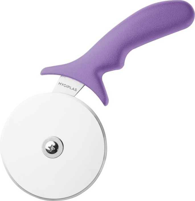  Hygiplas Roulette &agrave; pizza code couleur violet allerg&egrave;nes 102mm 