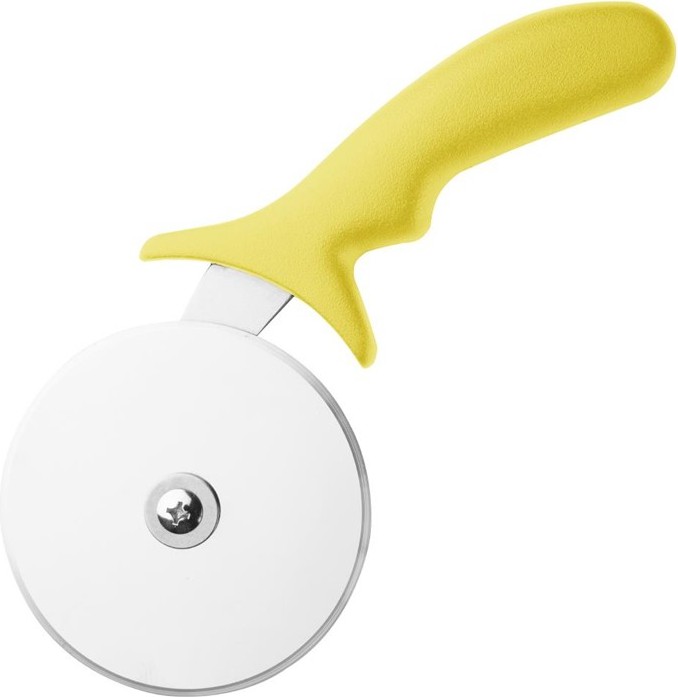  Hygiplas Roulette &agrave; pizza jaune 102 mm 