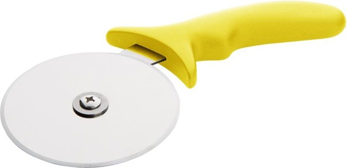  Hygiplas Roulette &agrave; pizza jaune 102 mm 