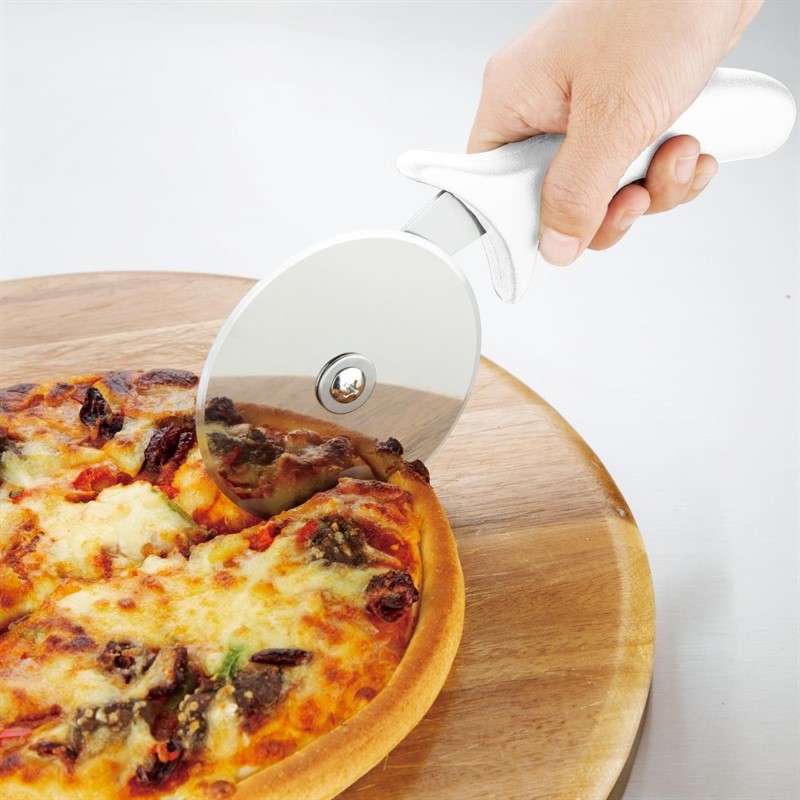  Hygiplas Roulette à pizza blanche 102 mm 