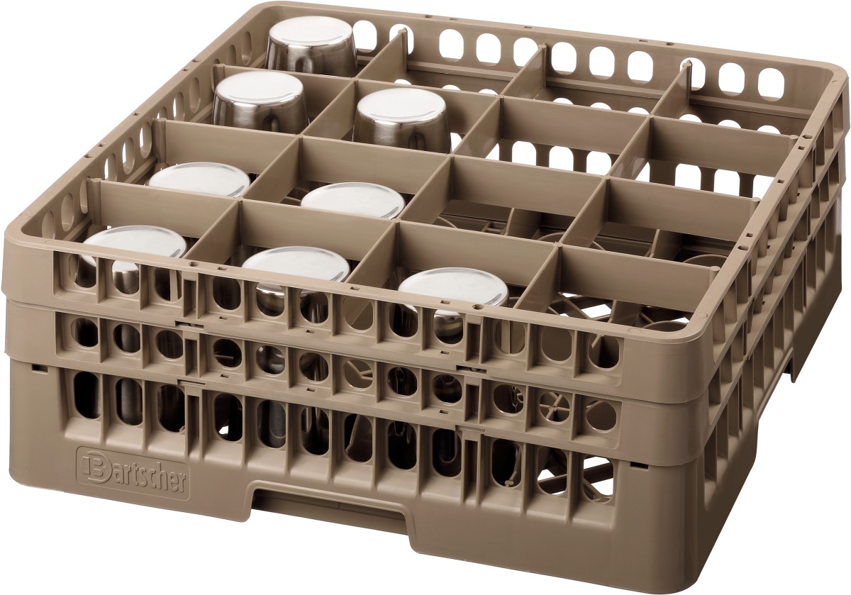  Bartscher Casier verres, 16 comp. 