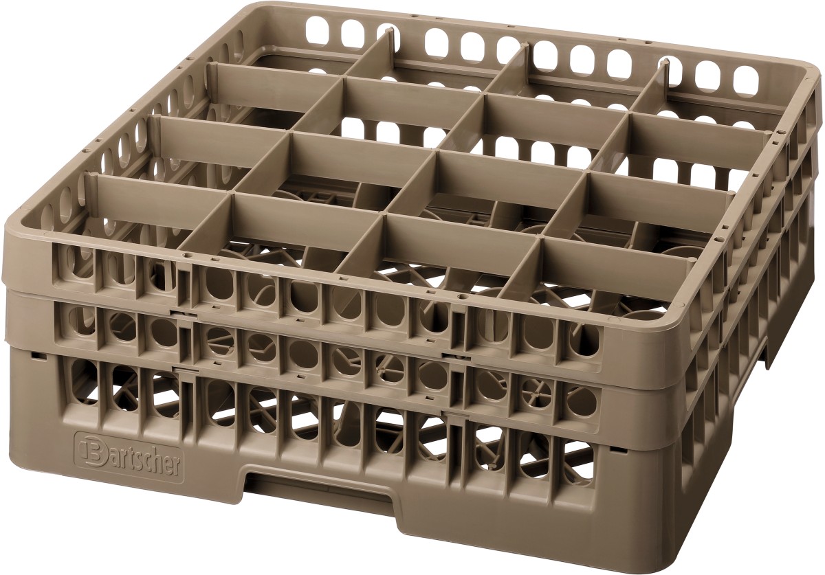  Bartscher Casier verres, 16 comp. 