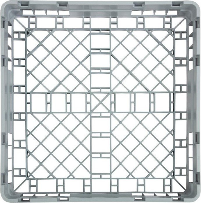  Cambro Casier de base standard Camrack gris 50 cm 
